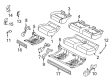 2022 Ford F-150 Seat Cover Diagram - ML3Z-1663805-AA