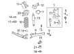 Ford Spindle Diagram - 8C3Z-3106-B
