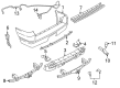 Ford Explorer Bumper Diagram - 6L2Z-17K835-EA
