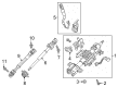 Lincoln Steering Shaft Diagram - FL1Z-3E751-C