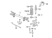 Ford F-350 Super Duty Axle Pivot Bushing Diagram - 5C3Z-3B203-BA