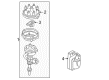 Ford Distributor Diagram - FOTZ-12127-J