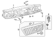 Mercury Grand Marquis Emblem Diagram - YF4Z-8213-AB