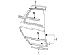 Mercury Sable Door Latch Assembly Diagram - F4DZ5426412B