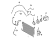 2007 Ford Focus A/C Condenser Diagram - 6S4Z-19712-A