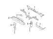 2005 Ford Excursion Air Deflector Diagram - EC3Z-8327-A