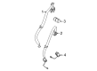 2021 Ford Bronco Sport Seat Belt Diagram - M1PZ-78611B09-AA