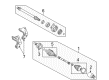 Mercury CV Joint Diagram - 6L8Z-3A329-D