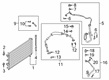 Ford A/C Hose Diagram - LX6Z-19972-D