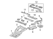 Mercury Floor Pan Diagram - 6L2Z-7811160-AA