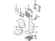 2004 Mercury Sable Seat Cushion Diagram - YF1Z-54632A22-AC