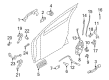 Ford Front Door Striker Diagram - 8S4Z-5422008-A