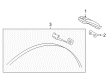 Ford F-150 TPMS Sensor Diagram - 6F2Z-1A193-J