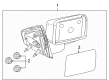 Ford F-150 Car Mirror Diagram - 9L3Z-17682-AA