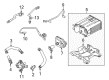 2019 Ford Transit-250 Oxygen Sensors Diagram - GK4Z-9G444-G