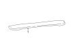 Mercury Spoiler Diagram - 4F4Z-5444210-AAC