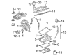 Mercury Fuel Injector Diagram - 4L3Z-9F593-AB