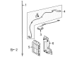 Mercury Antenna Base Diagram - 1L2Z-18922-BA