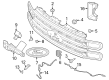 Ford F-250 Super Duty Emblem Diagram - PC3Z-8213-D