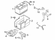Lincoln Battery Tray Diagram - JX6Z-10732-C