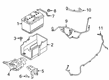 Lincoln Corsair Battery Tray Diagram - JX6Z-10732-E