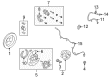 Ford Edge ABS Sensor Diagram - AT4Z-2C191-B