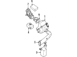 Mercury Villager Air Filter Box Diagram - XF5Z-9600-AA