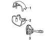 1993 Ford Mustang Turn Signal Switch Diagram - FOZZ-13K359-B