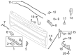 2022 Ford F-150 Lightning Tailgate Handle Diagram - NL3Z-9943400-BAPTM