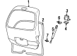 2003 Ford Windstar Door Hinge Diagram - F58Z-1642900-A