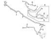 Ford F-150 Lightning Cooling Hose Diagram - NL3Z-8D126-E