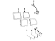 1998 Mercury Villager Weather Strip Diagram - F8XY12305A28AA