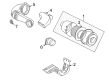 Ford E-250 Econoline Air Intake Coupling Diagram - XC2Z-9B659-AA