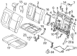 2013 Ford C-Max Seat Cover Diagram - DM5Z-7866601-AB