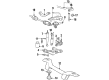 Mercury Sway Bar Link Diagram - 6W1Z-5664-AA
