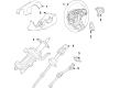 Ford Bronco Steering Wheel Diagram - M2DZ-3600-CB