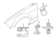 2012 Ford Mustang Emblem Diagram - BR3Z-16098-A