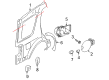 2008 Ford Taurus X Weather Strip Diagram - 5F9Z-7428124-AA