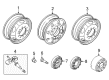 Ford Wheel Cover Diagram - 5C3Z-1130-VA