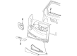 Ford Ranger Armrest Diagram - F37Z1024101BAB