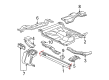 Ford Ranger Rear Crossmember Diagram - 4L5Z-1010624-AA
