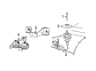 Ford Horn Diagram - XR3Z-13832-AA