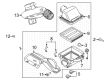 2023 Ford F-150 Air Intake Coupling Diagram - ML3Z-9B659-E