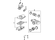 Mercury Grand Marquis Engine Control Module Diagram - 1W7Z-12A650-DE