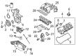Mercury Intake Manifold Diagram - 7T4Z-9424-D