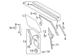 2021 Ford Bronco Window Run Diagram - M2DZ-7821597-C