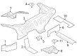 Ford Exhaust Heat Shield Diagram - HL3Z-6775-B