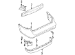 Mercury Villager Bumper Diagram - F7XZ-17906-AA