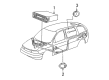 2007 Ford Freestar Car Speakers Diagram - 7F2Z-18808-D