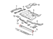 1994 Ford Ranger Rear Crossmember Diagram - F87Z-13107A94-AA